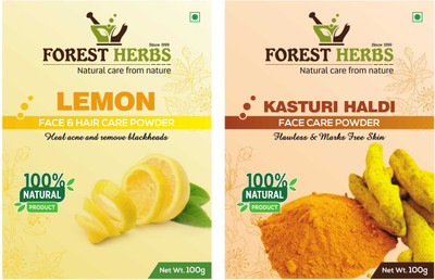 

Forest Herbs Organic Lemon Peel & Kasturi Haldi Powder(200 g)