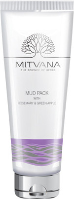 

mitvana Mud Pack 100ml with Rosemary & Green apple(100 ml)