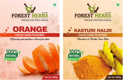 

Forest Herbs Organic Orange Peel & Kasturi Haldi Powder(200 g)