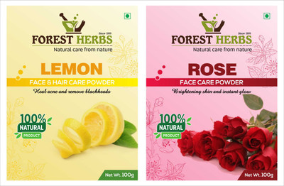

Forest Herbs Organic Lemon Peel & Rose Petal Powder(200 g)
