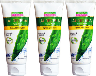 

Herbal Trends Aloe Vera face wash -Pure- Revitalizing Face Wash(300 g)
