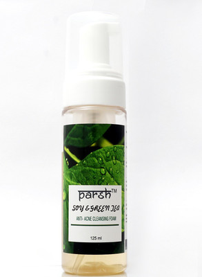 

Parsh Soy & Green Tea Anti Acne Foaming Facewash Face Wash(125 ml)