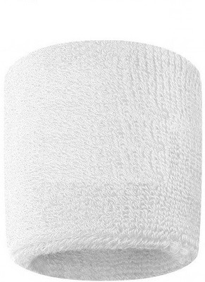 

TLN Unisex Sweatbands Wristband Tennis Badminton Gym Soft Wrist Band Fitness Band Fitness Band(White)