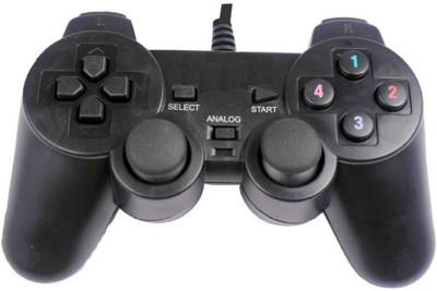 

H&H 2 Way Vibration PC USB Controller Gamepad (Black, For PC) Gamepad(Black, For PS2)