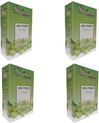 

SANJEEVANI NATURAL Amla Powder 100% Herbal For Women & Men (Pack Of 4)(400 g)