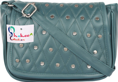 

Shokeen Collection Sling Bag(Blue)