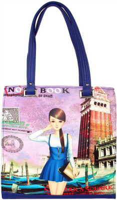

Beets Collection Hand-held Bag(Blue)
