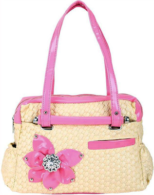 

Beets Collection Hand-held Bag(Pink)