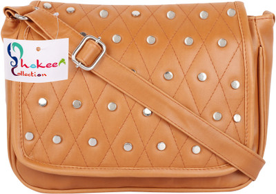 

Shokeen Collection Sling Bag(Brown)