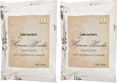 

Green Junction Henna Powder 200 Gms (2 Packs of 100 Gms )(200 g)