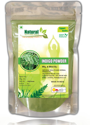 

Natural Health and Herbal Products Natural Indigo Powder for Hair & Beard 0 Black - 100 Gram(100 g)