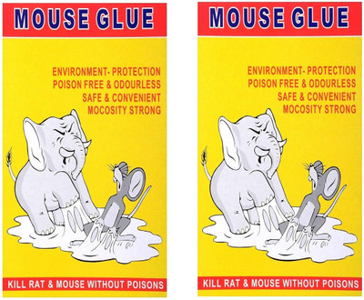 

Vedy Mice Insect Rodent Lizard Trap Rat Catcher Adhesive Sticky Glue Pad (Mouse Glue Pad) - Non Poisonous - Non Toxic - Odourless - Rat Terminator (set of 2) | Mouse trap glue | Mouse repellent for home | Mouse trap for big rats | Mouse kill glue| Mouse k