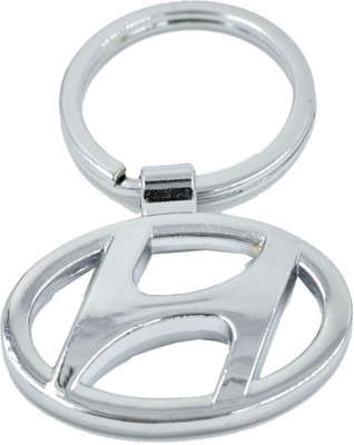 faynci Hyundai Heavy Metal High Quality Alloy Chrome Key Chain for Hyundai Lover Key Chain