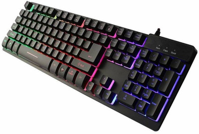 

Hyme ZYG-800 Customisable Backlight Wired USB Gaming Keyboard(Black)