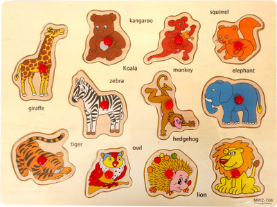 

AS Collection Educational Board (Animals Picture)(Multicolor)