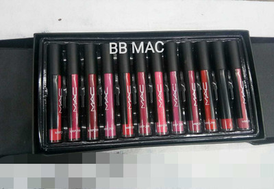 

BB MAC 0RIGINAL ULTRA SOFT IMPORTED LIPSTICK IN MULTICOLOUR SET OF 12.(MULTICOLOUR)
