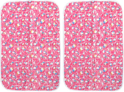 

EasyShop Cotton, Rubber, Rexin Baby Bed Protecting Mat(Pink