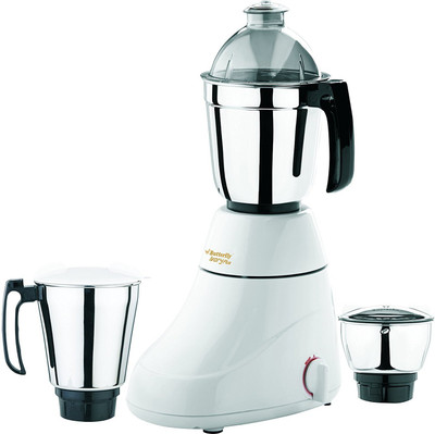 

Butterfly 89060221702361806190131 500 Mixer Grinder(Blue, Cherry Red, White, 3 Jars)