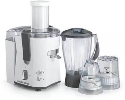 

Black & Decker JBGM-600 500 Juicer Mixer Grinder(White, 1 Jar)