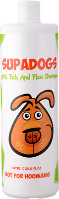 supadogs Anti-fungal ANTI TICK & FLEA Dog Shampoo(1000 ml)