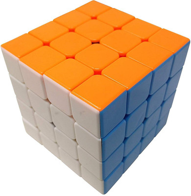 

Parteet High Stability Stickerless - 4X4X4 Speed Cube, Multi Color(1 Pieces)