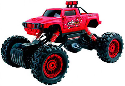 

RVOLD Rock Crawler 1:18 4WD Scale Rally Racing Car Remote Control Rocking Car(RED)(Red)