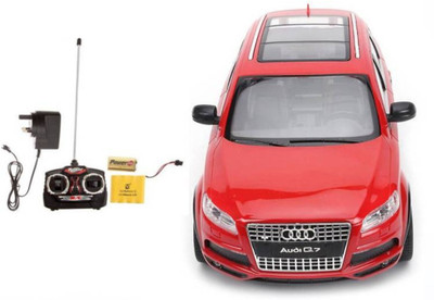 star sky Skystar Audi Q7 Full Function Remote Controlled Car 1:16 Scale Red (Rechargeable) (Red)(Red)