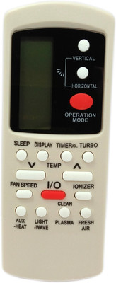 

SMIPLEBOL [suitable for VOLTAS HOT & COLD SPLIT AC Remote] Remote Controller(Multicolor)