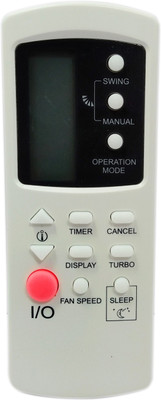 

SMIPLEBOL [Suitable for VOLTAS Galanz/GODREJ/ONIDA/BLUESTAR/HAIER/LLOYD SPLIT AC Remote] Remote Controller(Multicolor)
