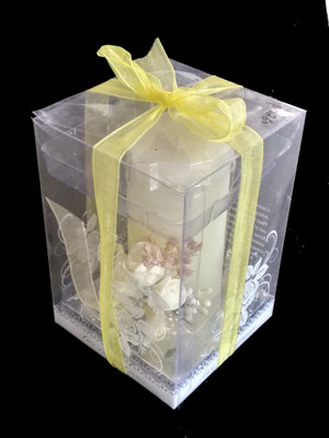 

PrimeMart Room Scanted White Decorative Candle(100 g)
