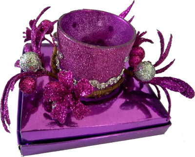 

PrimeMart Purple Room Decor Candle(100 g)