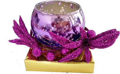 

PrimeMart Room Decor Stylish Purple Candle(100 g)