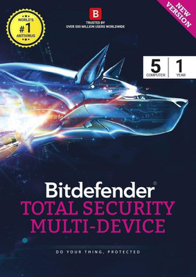 

Bitdefender Total Security 5 User 1 Year(Voucher)