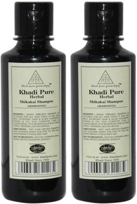 

Khadi Pure Herbal Shikakai Shampoo (Set Of 2)(420 ml)