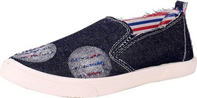 

KALTOR Canvas Shoes For Men(Blue