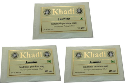 

Khadi Shivalik Jasmine Soap (Pack of 3 )(375 g, Pack of 3)