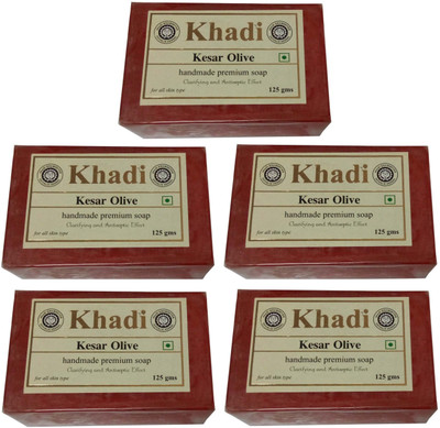 

Khadi Shivalik Keshar Olive Soap (Pack of 5)(625 g, Pack of 5)