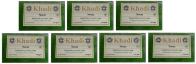 

Khadi Shivalik Neem Soap (Pack of 7)(875 g, Pack of 7)