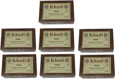 

Khadi Shivalik Musk Soap (Pack of 7)(875 g, Pack of 7)