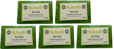 

Khadi Shivalik Tea Tree Soap (Pack of 5)(625 g, Pack of 5)