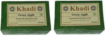 

Khadi Shivalik Greea Apple Soap ( Pack of 2 )(250 g, Pack of 2)