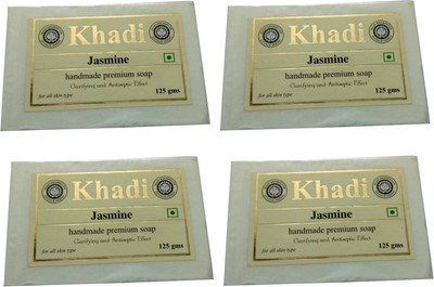 

Khadi Shivalik Jasmine Soap (Pack of 4 )(500 g, Pack of 4)