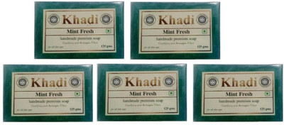 

Khadi Shivalik Mint Soap (Pack of 5)(625 g, Pack of 5)