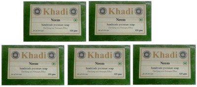 

Khadi Shivalik Neem Soap (Pack of 5)(625 g, Pack of 5)