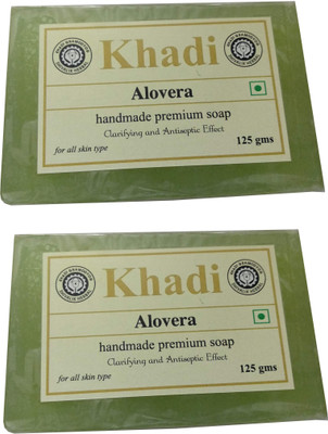 

Khadi Shivalik Aloevera Soap ( Pack of 2 )(250 g, Pack of 2)