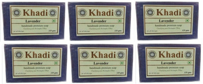 

Khadi Shivalik Lavender Soap (Pack of 6)(750 g, Pack of 6)
