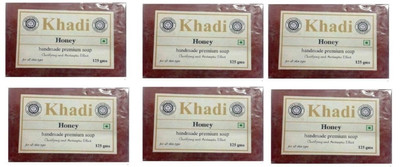 

Khadi Shivalik Pure Honey Soap (Pack of 6)(750 g, Pack of 6)