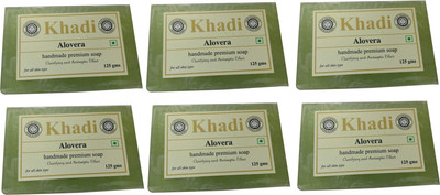 

Khadi Shivalik Aloevera Soap (Pack of 6)(750 g, Pack of 6)