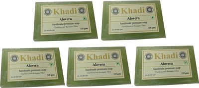 

Khadi Shivalik Aloevera Soap (Pack of 5)(625 g, Pack of 5)