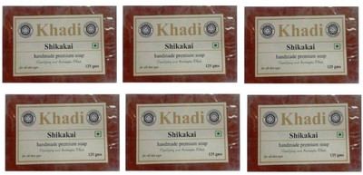 

Khadi Shivalik Shikakai Soap (Pack of 6)(750 g, Pack of 6)